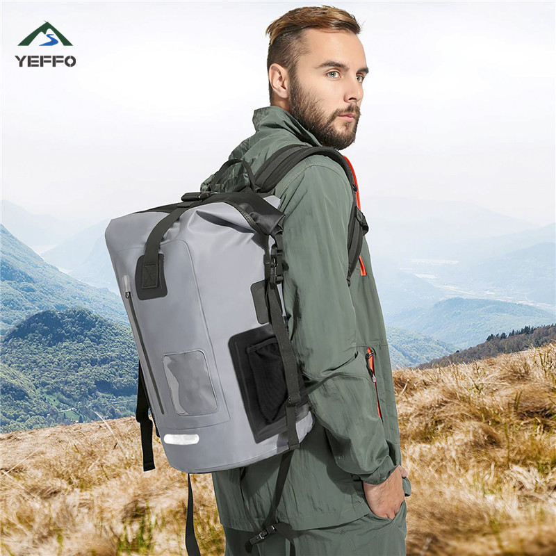 Outdoor Adventure Kayak - Mochila Impermeável Rolltop de 35/55L em