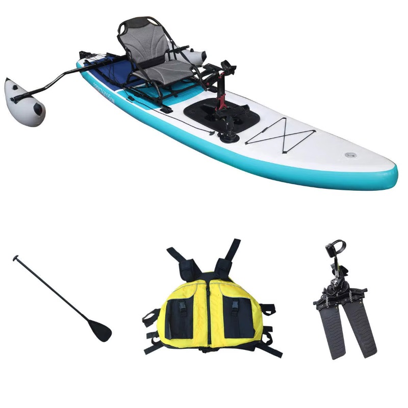Outdoor Adventure Kayak - Caiaque Inflável de Pesca para Duas