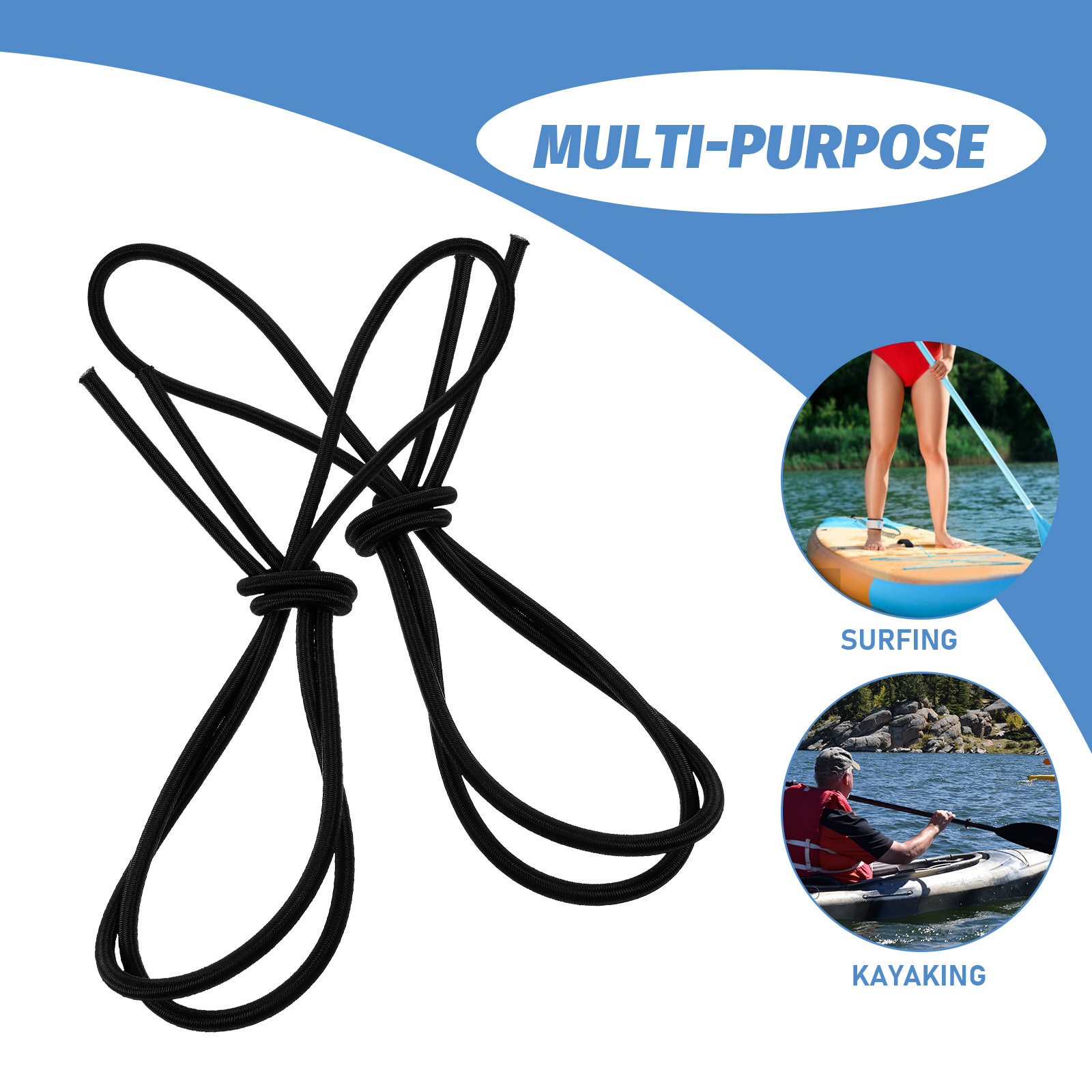 4 Peças de Corda Elástica para - Outdoor Adventure Kayak avaliação e preço