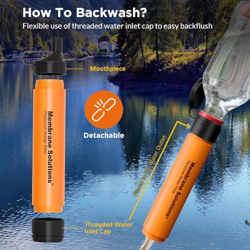Filtro de Água Pro 6L Camo Gra - Water Filter Straw avaliação e preço