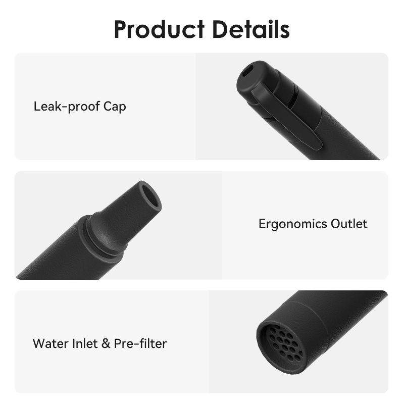 Canudo com filtro de água para - Water Filter Straw avaliação e preço