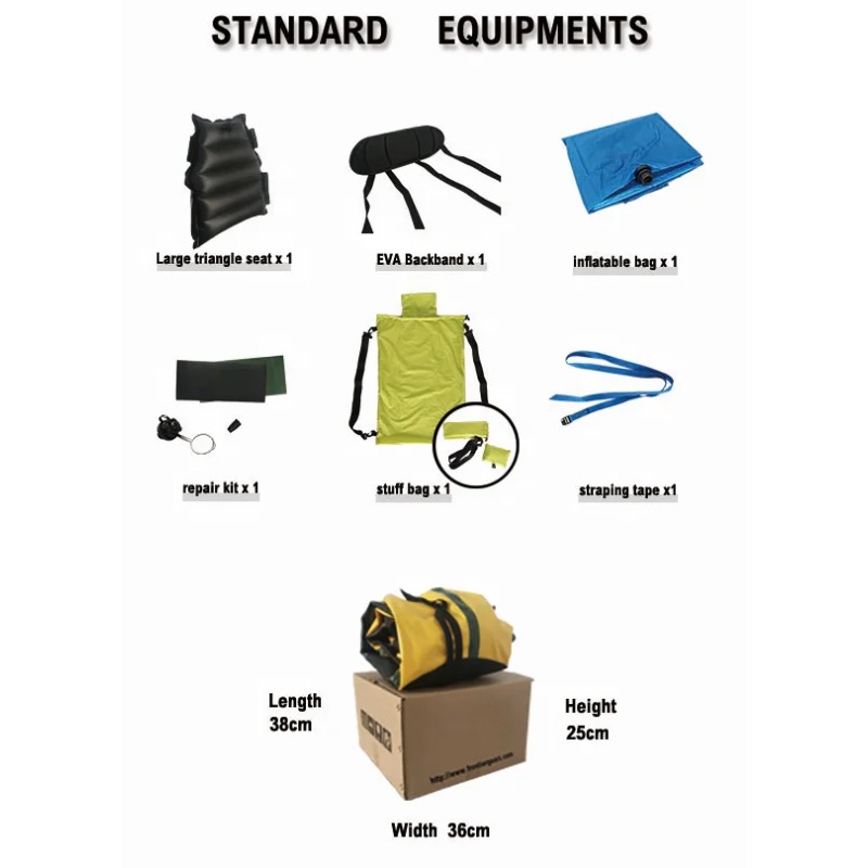 Caiaque Inflável Ultraleve Ind - Outdoor Adventure Kayak avaliação e preço