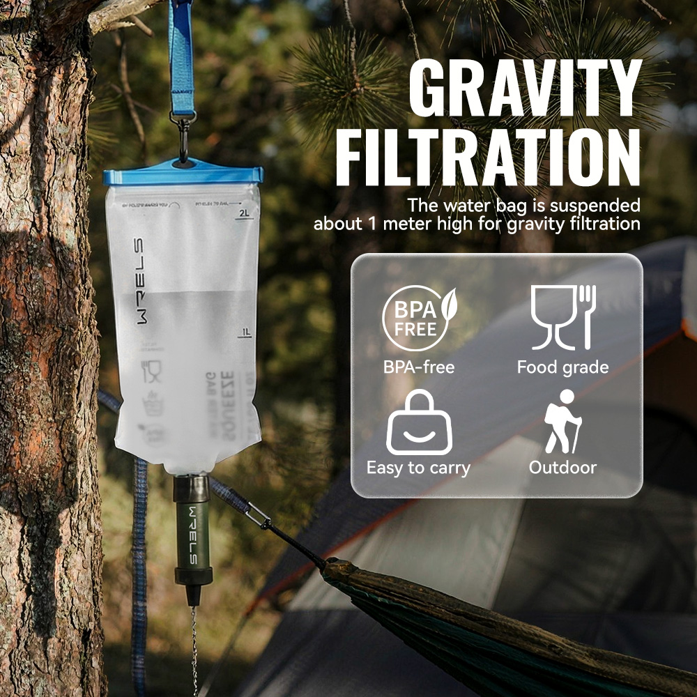 Filtro de Água Pessoal Portáti - Water Filter Straw avaliação e preço
