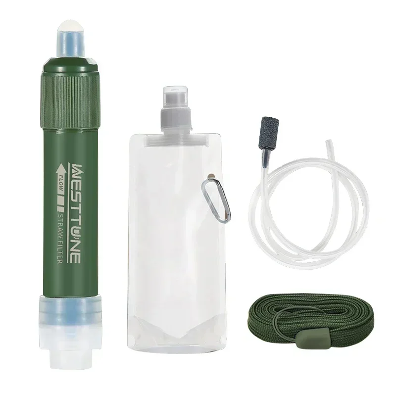 Westtune mini acampamento ao a - Water Filter Straw avaliação e preço