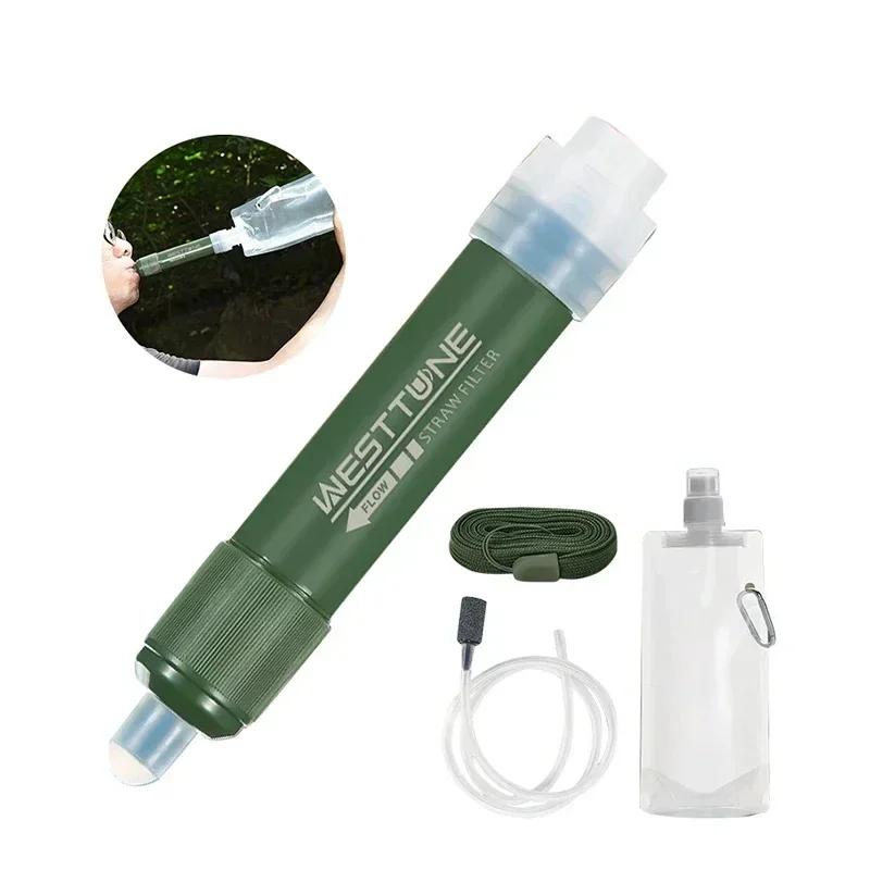 Westtune mini acampamento ao a - Water Filter Straw avaliação e preço