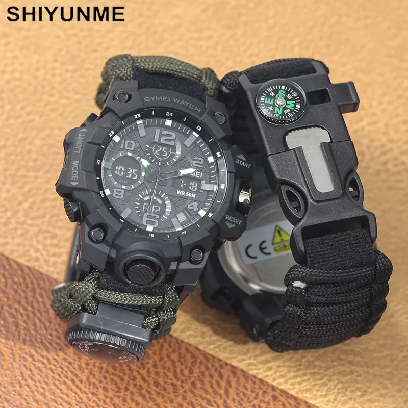 Shiyunme relógio masculino de  - Outdoor Adventure Watches avaliação e preço