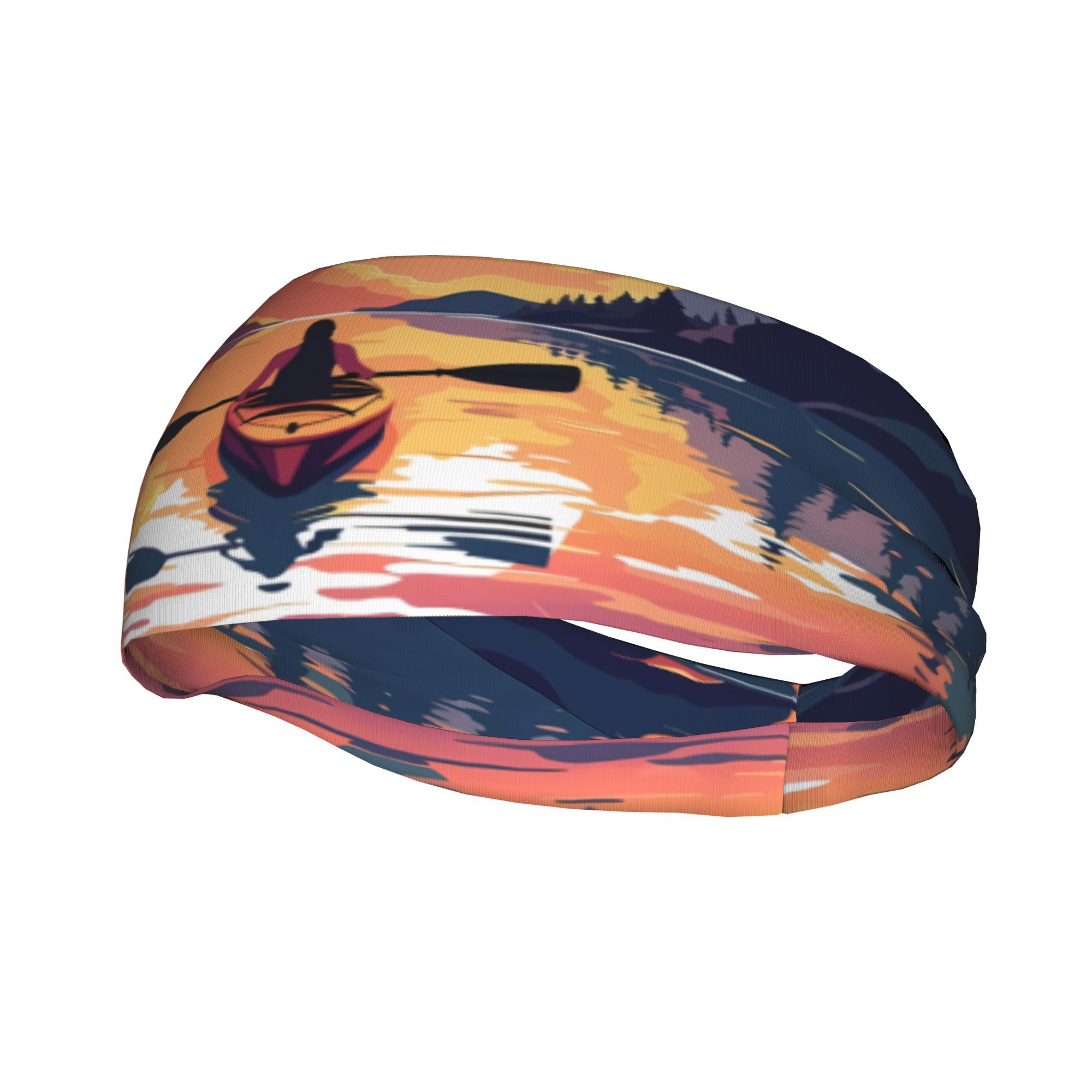 Faixa de cabeça com estampa de - Outdoor Adventure Kayak avaliação e preço