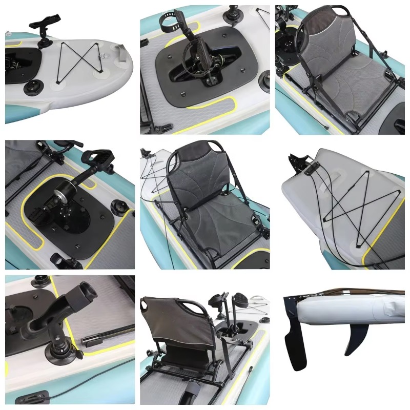 Caiaque Inflável de Pesca para - Outdoor Adventure Kayak avaliação e preço
