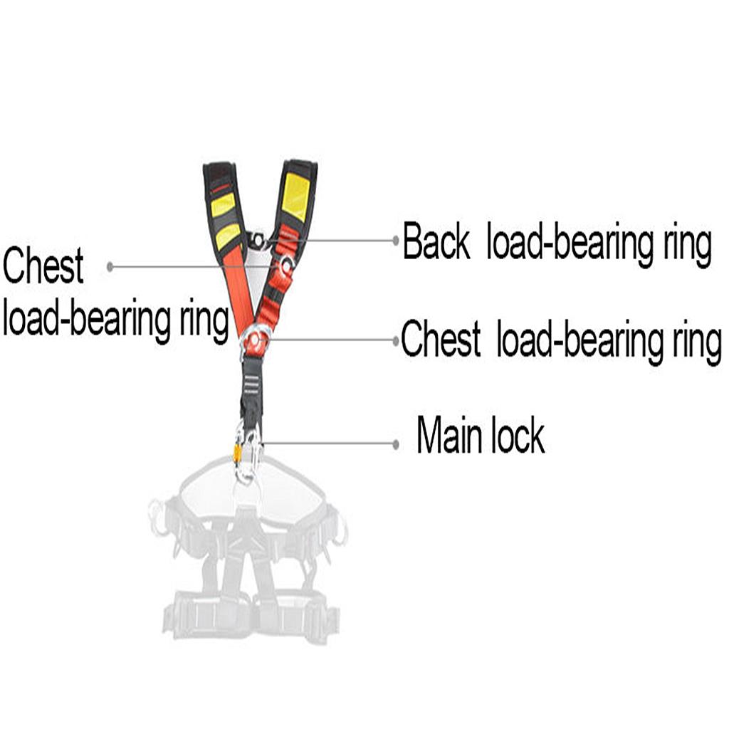 Alça de Ombro Fofa para Equipa - Harness Climbing Adjustable avaliação e preço
