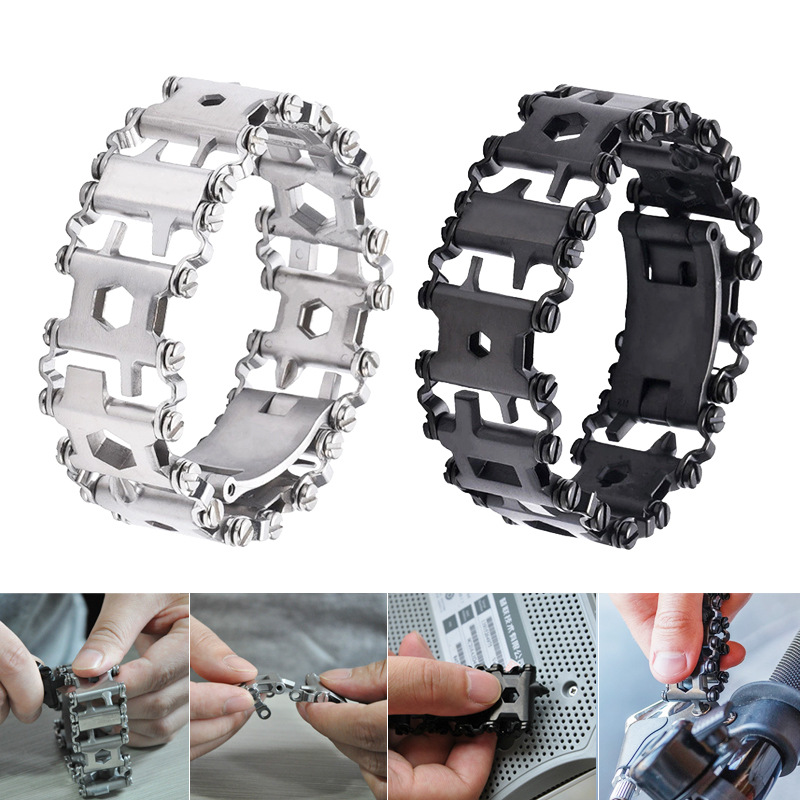 29-em-1 aço inoxidável multi-f - Outdoor Adventure Watches avaliação e preço